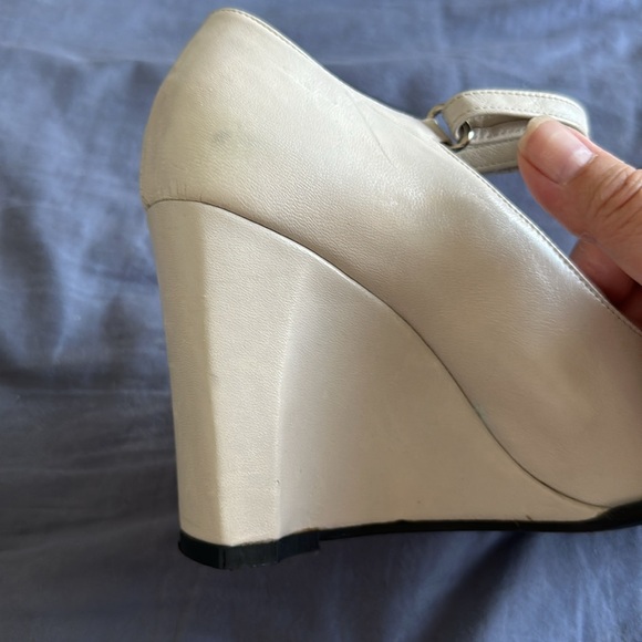 Vintage Mima Valencia Italian Leather Wedges 36 - Picture 7 of 8